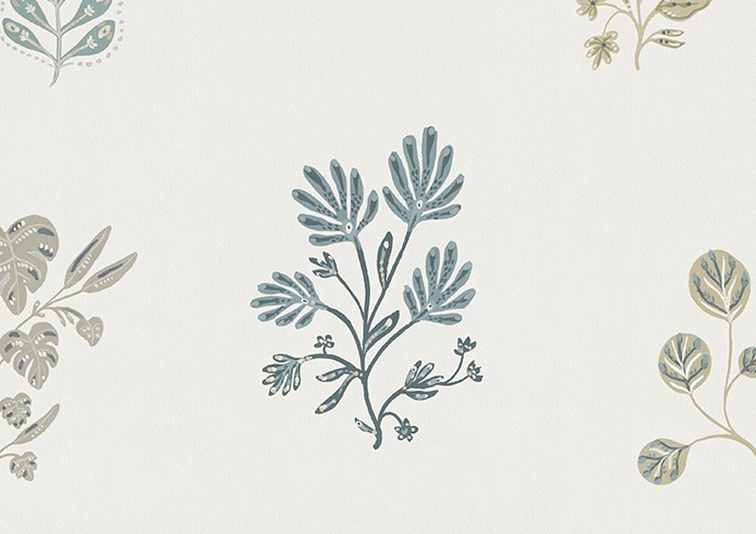 Botanical Velvet, Spring - Twist&Fit Roman Blind - Image 7